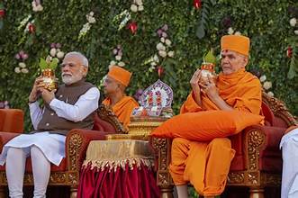 A Historic Event at Ayodhya: Prime Minister Modi's Devotional Observance and Swami Govind Dev Giriji's Role