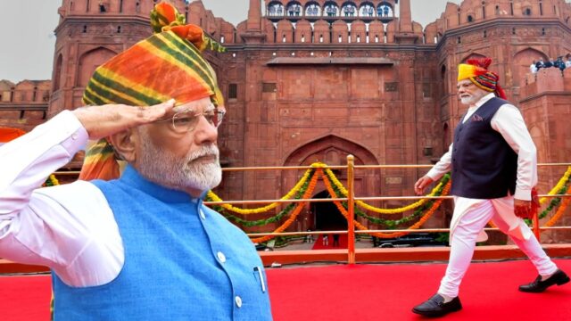 Narendra Modi's Independence Day Attire: A Tapestry of Tradition and Unity