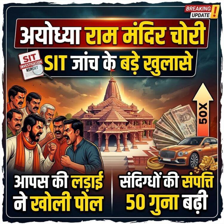 Ayodhya Ram Mandir Theft: आपस की लड़ाई ने खोली पोल, 50 गुना बढ़ गई संदिग्धों की संपत्ति, पढ़ें SIT जांच के बड़े खुलासे