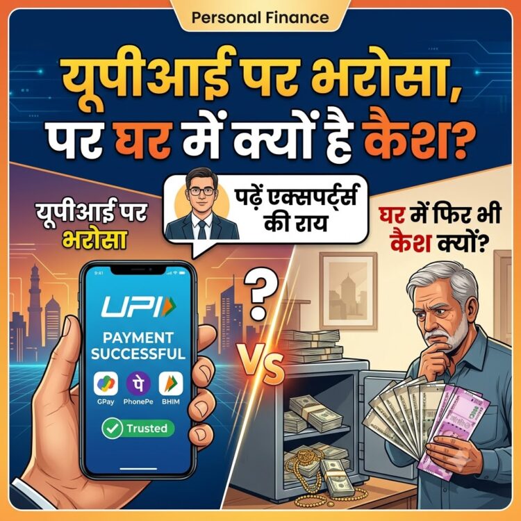 Personal Finance: यूपीआई पर भरोसा कायम, फिर भी घर में क्यों कैश जमा कर रहा है आम आदमी? पढ़ें एक्सपर्ट्स की राय