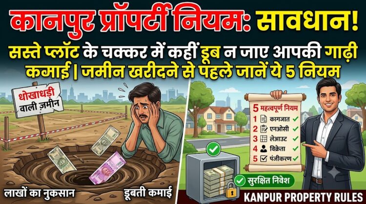 Kanpur Property Rules: भूलकर भी न खरीदें ऐसी जमीन, वरना जीवन भर की पूंजी हो जाएगी बर्बाद