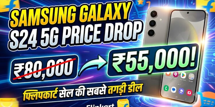 Samsung Galaxy S24 5G Price Drop: 80 हजार का फोन सिर्फ 55 हजार में, फ्लिपकार्ट सेल की सबसे तगड़ी डील