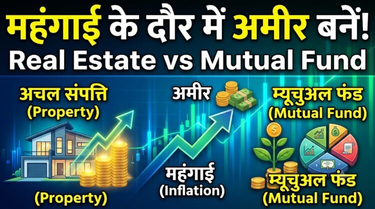 Real Estate vs Mutual Fund: महंगाई के दौर में कहां निवेश करने से बनेंगे अमीर? आसान भाषा में समझें पूरा गणित