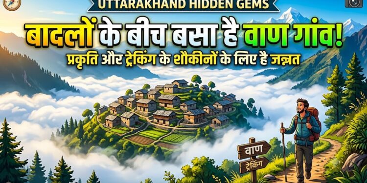 Uttarakhand Hidden Gems: बादलों के बीच बसा है वाण गांव, प्रकृति और ट्रेकिंग के शौकीनों के लिए है जन्नत