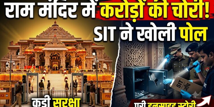 Ayodhya Ram Mandir: दान चोरी मामले में SIT का सबसे बड़ा खुलासा, पुलिस और सुरक्षा गार्ड्स समेत 40 लोगों पर गिरी गाज
