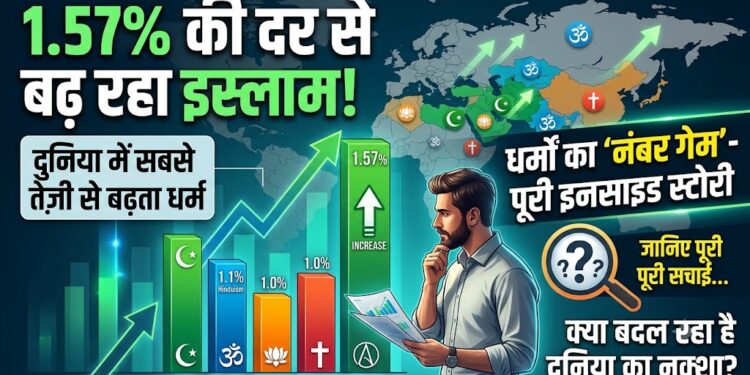 Global Religion Demographics 2026: यूरोप में घट रहे ईसाई, जानें कैसे तेजी से बदल रहा है दुनिया के धर्मों का गणित