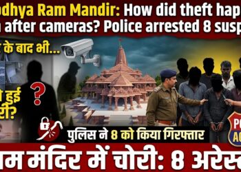 Ayodhya Ram Mandir: कैमरे लगे होने के बाद भी कैसे हुई भगवान के घर में चोरी? पुलिस ने 8 को किया अरेस्ट