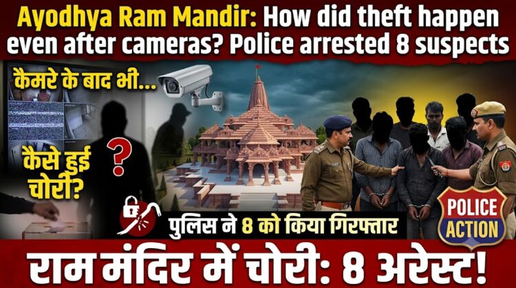 Ayodhya Ram Mandir: कैमरे लगे होने के बाद भी कैसे हुई भगवान के घर में चोरी? पुलिस ने 8 को किया अरेस्ट