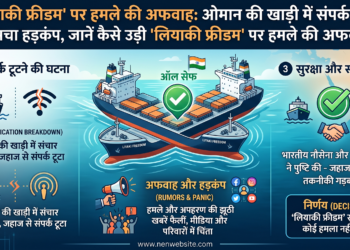 Indian Ship Safe: ओमान की खाड़ी में संपर्क टूटने से मचा हड़कंप, जानें कैसे उड़ी 'लियाकी फ्रीडम' पर हमले की अफवाह