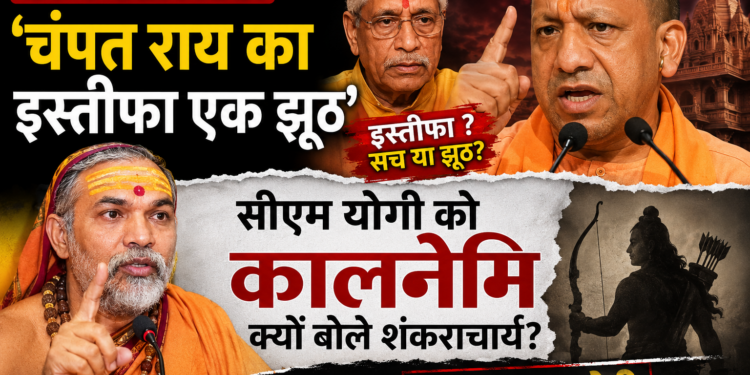 UP Politics: 'चंपत राय का इस्तीफा एक झूठ', सीएम योगी को कालनेमि क्यों बोले शंकराचार्य? पढ़ें पूरी इनसाइड स्टोरी