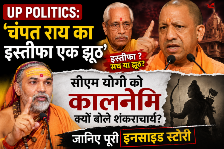 UP Politics: 'चंपत राय का इस्तीफा एक झूठ', सीएम योगी को कालनेमि क्यों बोले शंकराचार्य? पढ़ें पूरी इनसाइड स्टोरी
