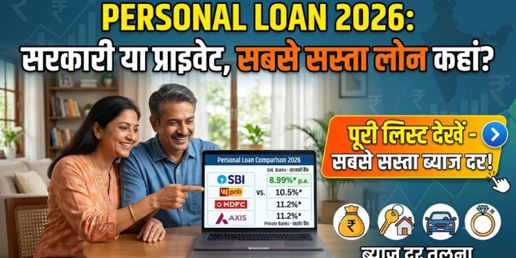 Personal Loan 2026: सरकारी या प्राइवेट, किस बैंक में मिल रहा है सबसे सस्ता पर्सनल लोन? यहां देखें पूरी लिस्ट