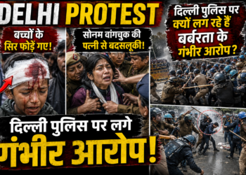 Delhi Protest: बच्चों के सिर फोड़े गए, सोनम वांगचुक की पत्नी से बदसलूकी, दिल्ली पुलिस पर क्यों लग रहे हैं बर्बरता के गंभीर आरोप?