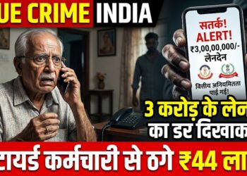 True Crime India: 3 करोड़ के लेनदेन का डर दिखाकर रिटायर्ड कर्मचारी से ठगे 44 लाख