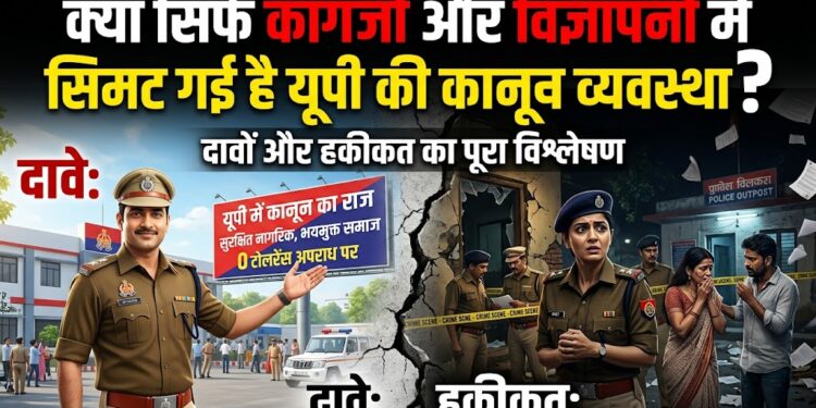 Law and Order in UP: क्या सिर्फ कागजों और विज्ञापनों में सिमट गई है यूपी की कानून व्यवस्था? पढ़ें दावों और हकीकत का पूरा विश्लेषण