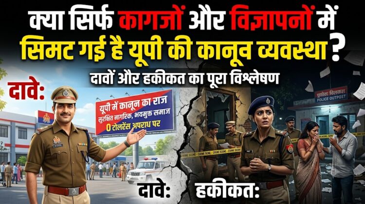 Law and Order in UP: क्या सिर्फ कागजों और विज्ञापनों में सिमट गई है यूपी की कानून व्यवस्था? पढ़ें दावों और हकीकत का पूरा विश्लेषण