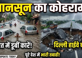 Weather Update Today: सूरत में डूबीं कारें, दिल्ली हाईवे धंसा, तस्वीरों में देखें मानसून ने कैसे मचाया पूरे देश में कोहराम