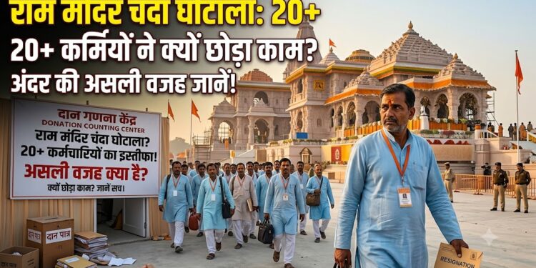 Ram Mandir Donation Scam: राम मंदिर में चंदा गिनने वाले 20 से ज्यादा कर्मचारियों ने क्यों छोड़ा काम? जानें अंदर की असली वजह