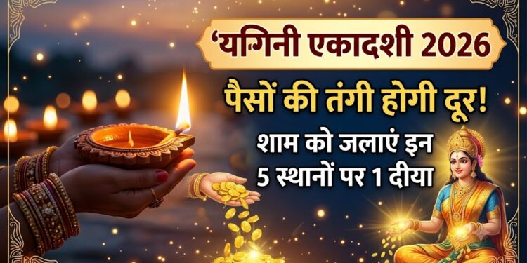 Yogini Ekadashi 2026: पैसों की तंगी होगी दूर, योगिनी एकादशी की शाम बस इन 5 स्थानों पर जलाएं एक दीया
