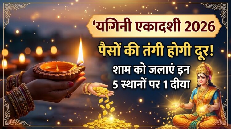 Yogini Ekadashi 2026: पैसों की तंगी होगी दूर, योगिनी एकादशी की शाम बस इन 5 स्थानों पर जलाएं एक दीया