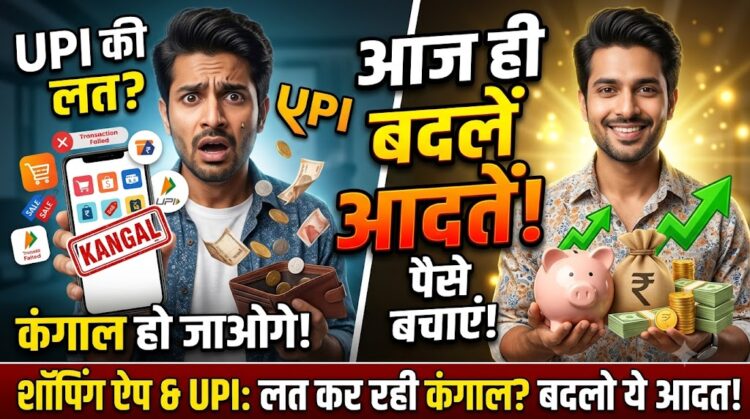 Money Saving Tips: शॉपिंग ऐप और UPI की लत कर रही है कंगाल? आज ही बदलें अपनी ये आदतें
