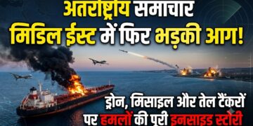 International News: मिडिल ईस्ट में फिर भड़की आग, ड्रोन, मिसाइल और तेल टैंकरों पर हमलों की पूरी इनसाइड स्टोरी