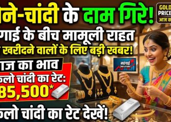 Gold-Silver Price Update: महंगाई के बीच गहने खरीदने वालों को मामूली राहत, जानें आज 1 किलो चांदी का क्या है रेट