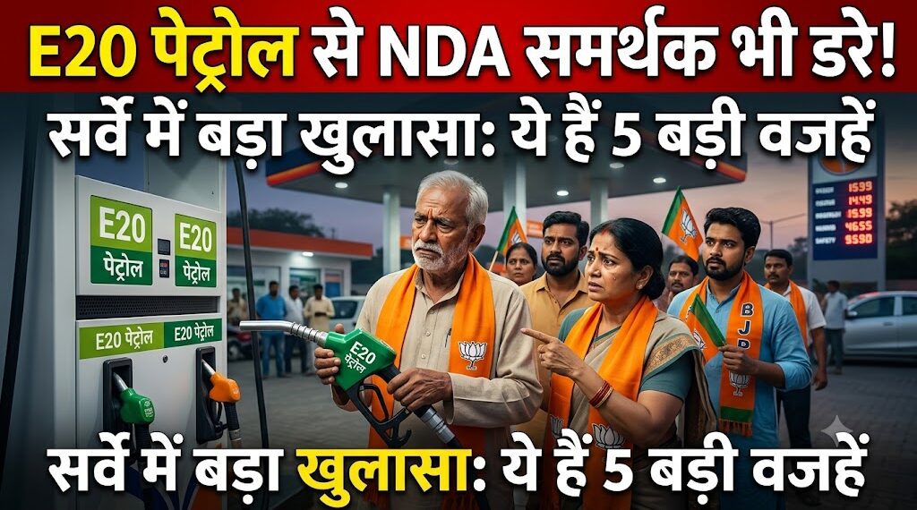 C-Voter Survey: NDA समर्थक भी नहीं डलवाना चाहते E20 पेट्रोल, सर्वे में सामने आई 5 सबसे बड़ी वजहें