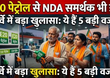 C-Voter Survey: NDA समर्थक भी नहीं डलवाना चाहते E20 पेट्रोल, सर्वे में सामने आई 5 सबसे बड़ी वजहें