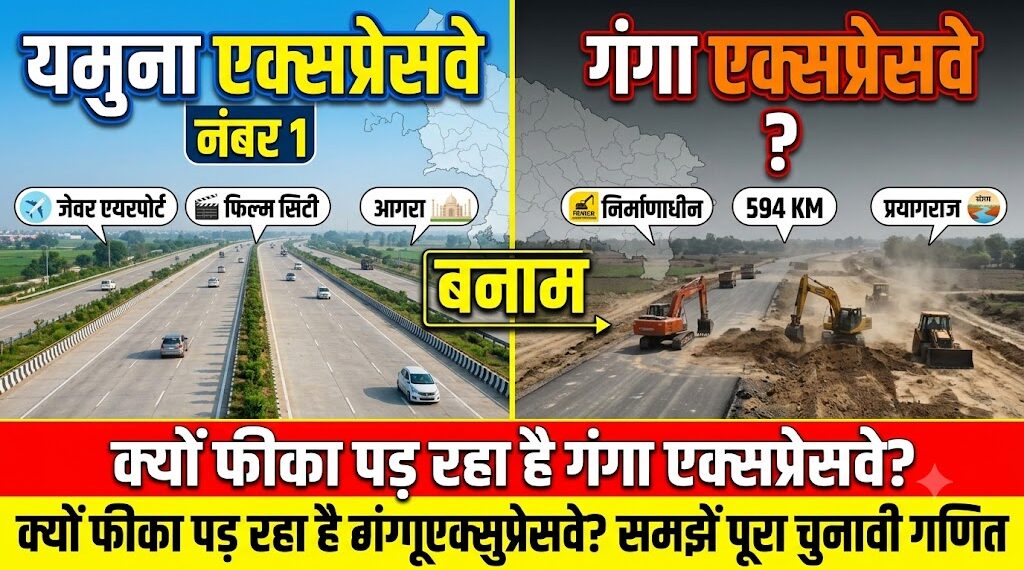 Ganga Expressway vs Yamuna Expressway: क्यों यमुना एक्सप्रेसवे के सामने फीका पड़ रहा है गंगा एक्सप्रेसवे? समझें पूरा चुनावी गणित