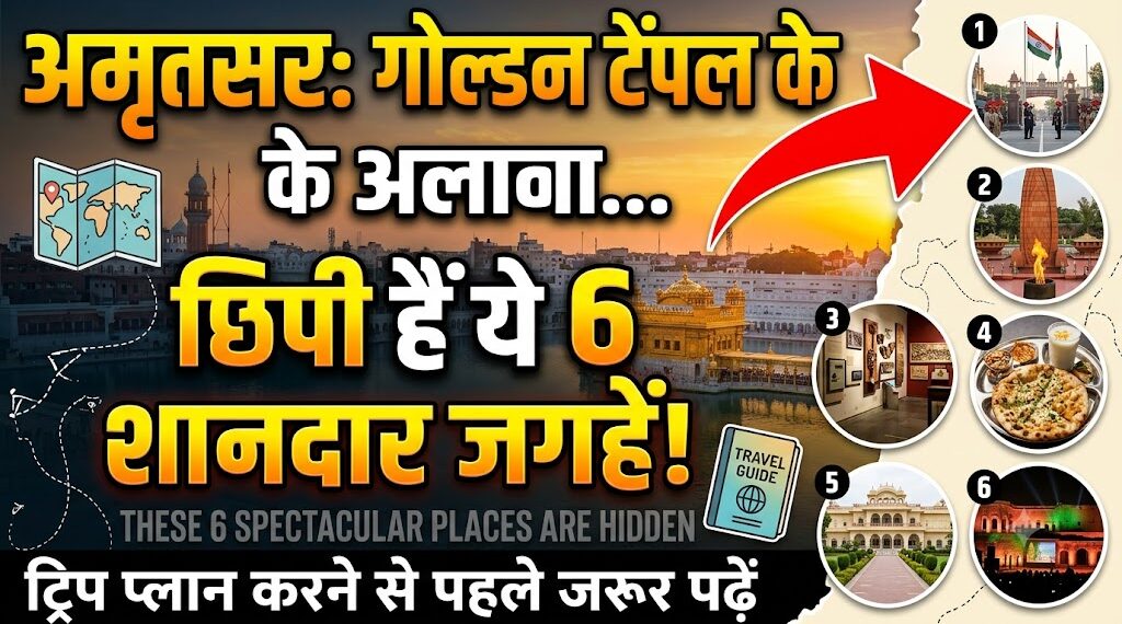 Amritsar Travel Guide: गोल्डन टेंपल के अलावा अमृतसर में छिपी हैं ये 6 शानदार जगहें, ट्रिप प्लान करने से पहले जरूर पढ़ें