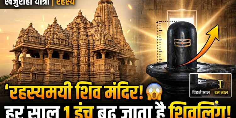 Khajuraho Travel: खजुराहो का वो रहस्यमयी शिव मंदिर, जहां हर साल 1 इंच बढ़ जाता है शिवलिंग