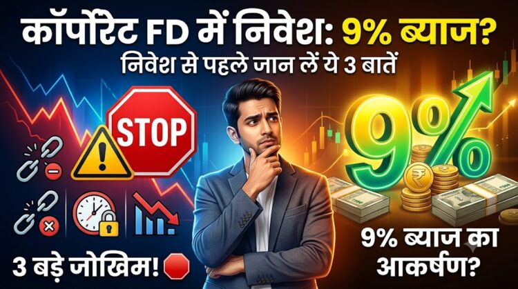 Investment Tips: क्या 9% ब्याज के लालच में 'कॉर्पोरेट एफडी' में पैसा लगाना सही है? निवेश से पहले जान लें ये 3 बड़े रिस्क