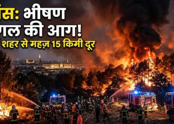 France Forest Fire: फ्रांस के दक्षिण-पश्चिम में भीषण जंगल की आग, बोर्दो शहर से महज़ 15 किमी दूर पहुंची लपटें