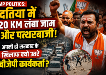 MP Politics: दतिया में 20 KM लंबा जाम और पत्थरबाजी, अपनी ही सरकार के खिलाफ क्यों उतरे बीजेपी कार्यकर्ता?