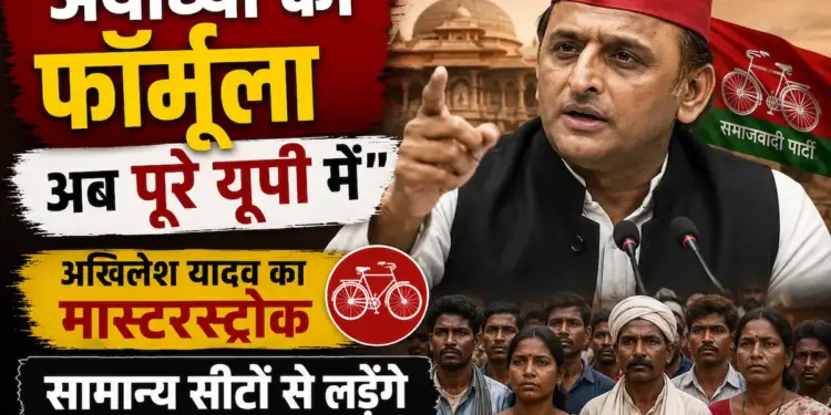 "अयोध्या का फॉर्मूला अब पूरे यूपी में": अखिलेश यादव का मास्टरस्ट्रोक, सामान्य सीटों से लड़ेंगे दलित और आदिवासी