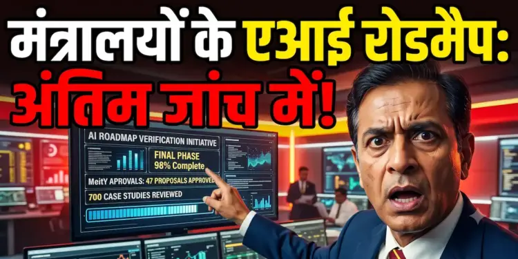 मंत्रालयों के एआई रोडमैप जांच के अंतिम चरण में: MeitY के निकायों ने 47 प्रस्तावों को दी मंजूरी, 700 केस स्टडीज की समीक्षा
