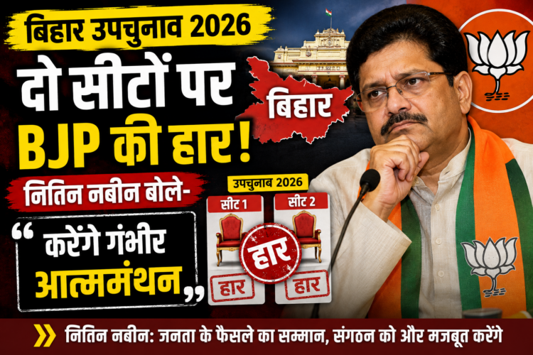 Bihar By Election: उपचुनाव 2026: दो सीटों पर BJP की हार, नितिन नबीन बोले- करेंगे गंभीर आत्ममंथन