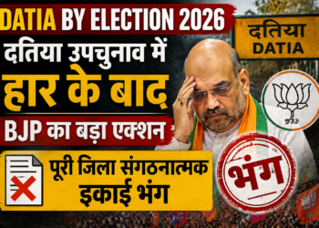 Datia By Election 2026: दतिया उपचुनाव में हार के बाद BJP का बड़ा एक्शन, पूरी जिला संगठनात्मक इकाई भंग