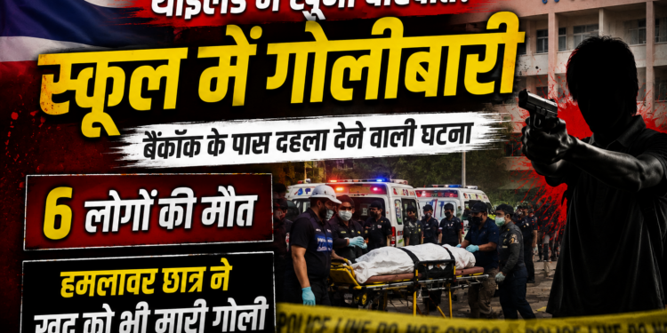 Thailand School Shooting: बैंकॉक के पास स्कूल में गोलीबारी, 6 लोगों की मौत, हमलावर छात्र ने खुद को भी मारी गोली