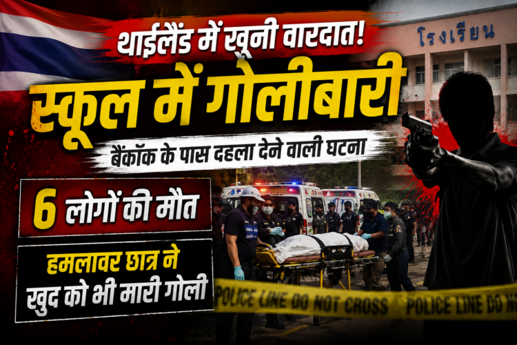 Thailand School Shooting: बैंकॉक के पास स्कूल में गोलीबारी, 6 लोगों की मौत, हमलावर छात्र ने खुद को भी मारी गोली
