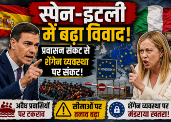 Spain Italy dispute: स्पेन-इटली में बढ़ा विवाद, प्रवासन संकट से शेंगेन व्यवस्था पर संकट