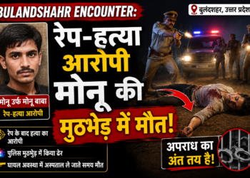Bulandshahr Encounter: रेप-हत्या आरोपी मोनू की मुठभेड़ में मौत