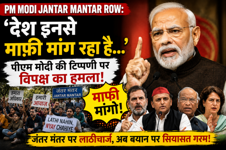 PM Modi Jantar Mantar Row: 'देश इनसे माफ़ी मांग रहा है...' पीएम मोदी की टिप्पणी पर विपक्ष का हमला